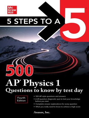 cover image of 500 AP Physics 1 Questions to Know by Test Day